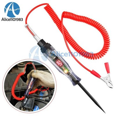 3-36V Digital Electric Circuit LCD Tester Test Light Car Truck Voltage Probe Pen