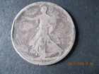 1917 S Walking Liberty Half Dollar ~ Reverse Mintmark - AG Condition