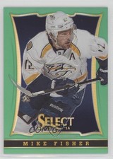 2013-14 Panini Select Green Prizm 23/25 Mike Fisher #133 2d8
