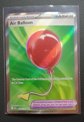 Pokémon TCG Air Balloon Full Art Ultra Rare Card 166/132 Mega Evolution