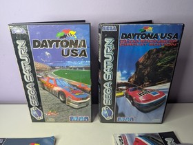 Daytona USA & Championship Circuit Edition Sega Saturn With Manuals 