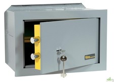 CASSAFORTE MECCANICA VIRO 4553.20 CM.24X36X20 1 RIPIANO INTERNO DA MURARE MURO