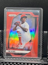 Tink Hence 2025 Prizm -  Red Prizm #156/299 - #168 Cardinals