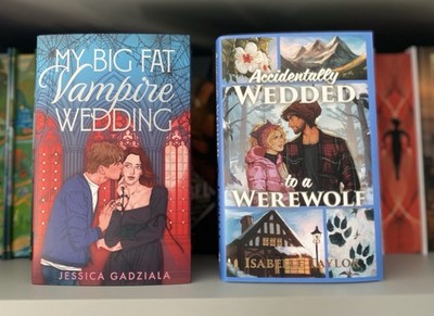 My Big Fat Vampire Wedding Accidentally Wedded Werewolf Forbidden Sprayed Edges 