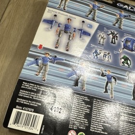 Year 2002 Lego Galidor Deluxe 9 Inch Tall 8313 - NICK with Power Wings (15 Pcs)
