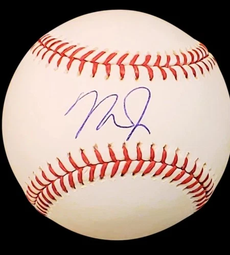 Los Angeles Angels Mike Trout Autographed Baseball BAS Witnessed