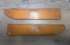 1963 Amc Rambler American Left Right Parking Light Turn Signal Lens Set Oem