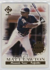 2001 Pacific Private Stock Premiere Date 4/90 Matt Lawton #69 r7d