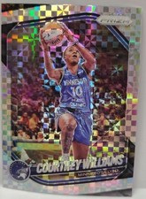 2025 Prizm WNBA #69 Courtney Williams Checkerboard Silver SSP Mn LYNX CASE HIT