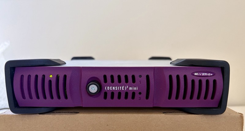 GV Miranda DENSITE 3 Mini Housing Frame w/ XVP-3901-FULL Card 3G HD SD w/ PSU