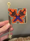 Vintage 1981 Mattel MOTU He Man Castle Grayskull Flag and Pole Part