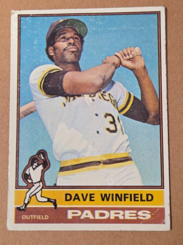 Dave Winfield #160 1976 Topps card
