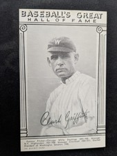 1974 Exhibit Baseball's Great HOF - Clark Griffith - Washington Senators