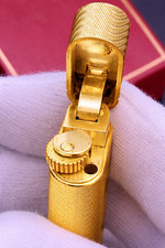 Gold Top Block Storage Tank Steel Wheel Fix Screw For Cartier Lighter DIY