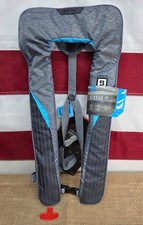 Bluestorm Cirrus 26 Inflatable Life Jacket USCG Approved Type V PFD Coastal Blue