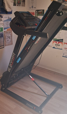 Be Boxfit Track Zero 7 Elektrisches Laufband schwarz/blau Heimgebrauch
