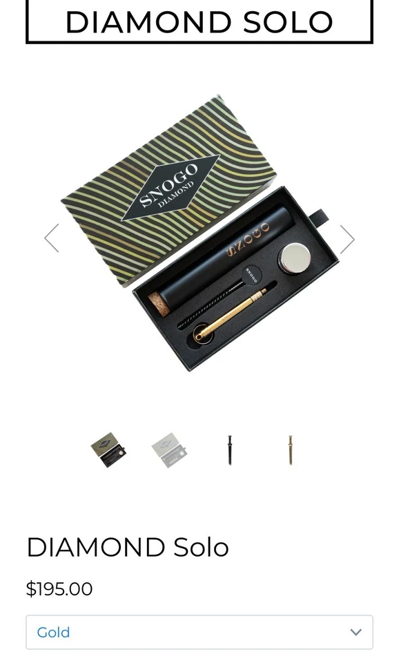 Snogo Bump Straw Holiday Sale 3 Designs. Gold Kit. SMG Silver. Mojo Nitride - Image 2 of 4