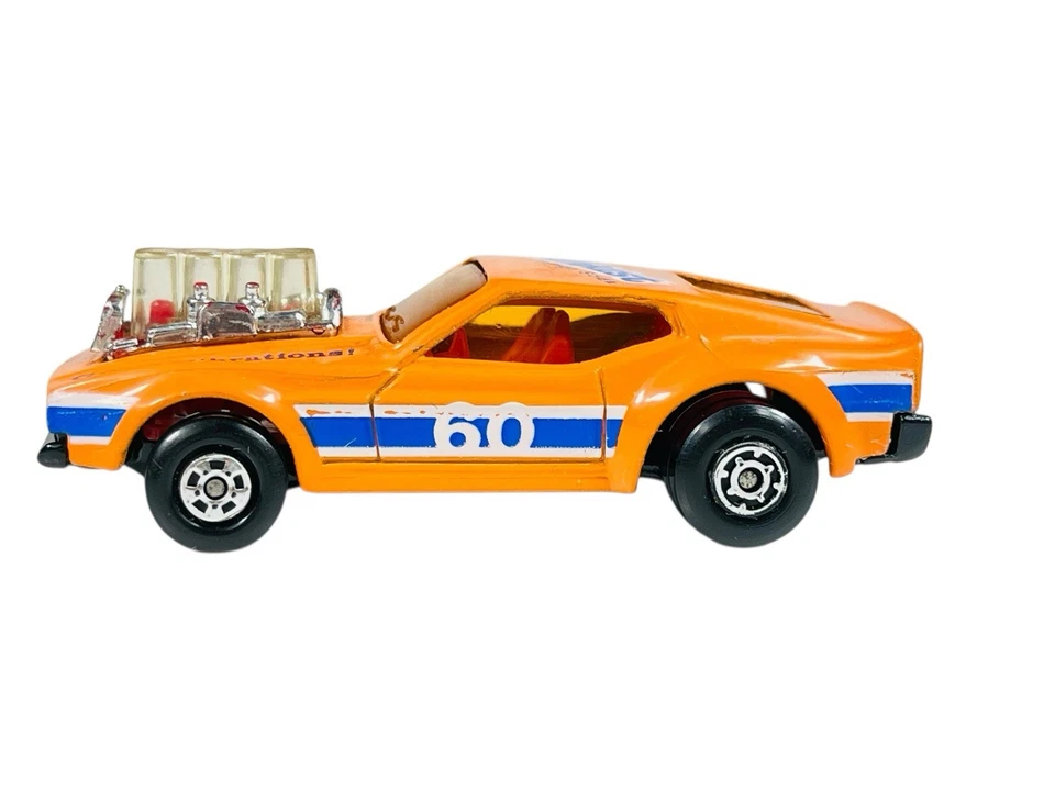 Matchbox Superfast MB60 Good Vibrations Piston Popper - w/Yellow Grid Box - Image 2 of 4