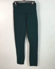 Lululemon Dark Green High-Rise Leggings Size 4