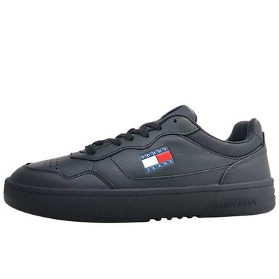Tommy Hilfiger TJM Cupsole Herren Sneaker in Schwarz