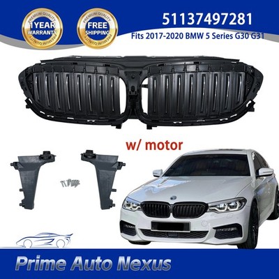 Active Air Shutter Front Grille w/ Motor For BMW G30 G31 2017-2020 51137497281