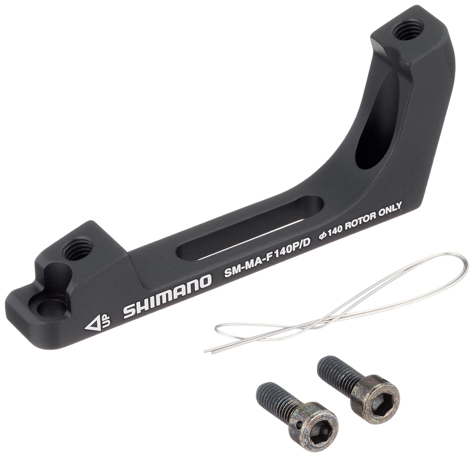 Shimano Adapter for post type calliper, for 140 mm Flat type fork mount