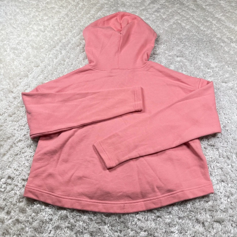 Sudadera corta Ella Moss nueva con etiquetas para mujer XS rosa fresa hielo con capucha nueva Foto 2 de 4