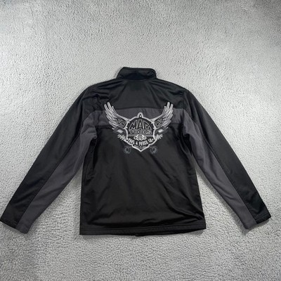 Mac Tools Jacket Men Large Full Zip Winged Logo Work Mechanic Coat