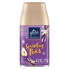 Glade Automatic Spray Refill, Air Freshener for Home and Bathroom, Golden...