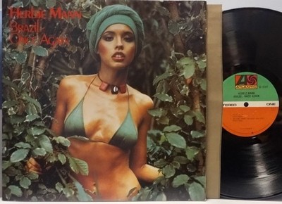 HERBIE MANN Brazil Once Again EXC 1978 ATLANTIC LP Dom Um Romao TONY LEVIN Jazz