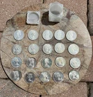 1963-1966 Canada $1 Dollar Silver Coins  80% Silver  Roll (20)  BU