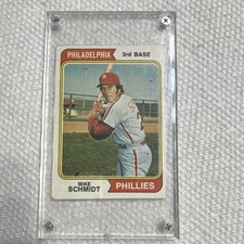 Topps 1974 Base Set Mike Schmidt #283 Philadelphia Phillies Baseball Card