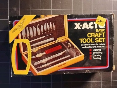 X-Acto Basic Craft Tool Set Vintage NOS