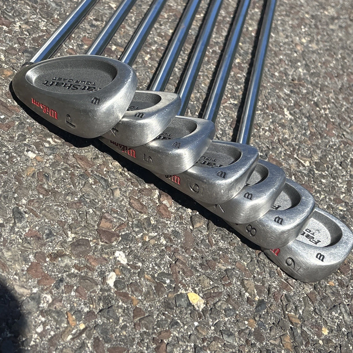 Wilson Fat Shaft Irons Set Golf Clubs for sale - eBay