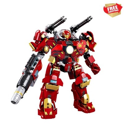 Creative Mech Robot Building Set   588 Pieces for Display & Imaginative Play