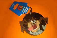 Rare TASMANIAN DEVIL Soft KEYCHAIN 1998 Warner Brothers LOONEY TUNES KEY PALS
