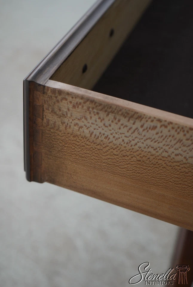 68155: Servidor DREXEL caoba con tapa abierta deslizable Foto 4 de 4