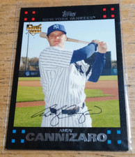 2007 Topps Baseball Andy Cannizaro #627 Rookie Card RC New York Yankees MLB +. rookie card picture