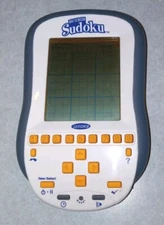 Radica Games Big Screen Sudoku Hand Held Electronic Portable 