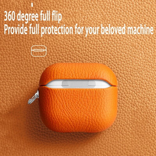 For Apple AirPods Pro 3/2 Silicone Case Protector Shockproof Cover + Keychain - Picture 8 of 18