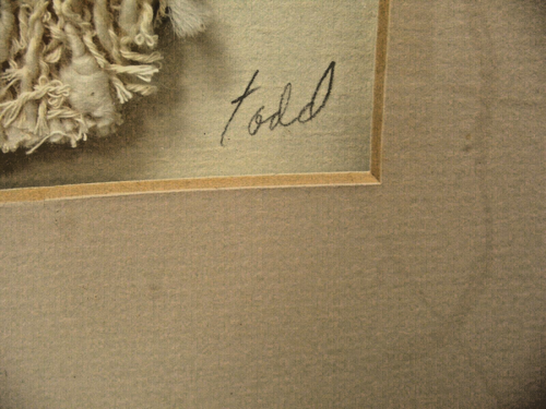 WOVEN ARTWORK Framed Woven Art Matted "Blended" 19 x 19 - Picture 3 of 3