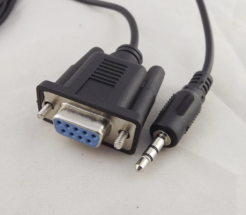 10x DB9 9 Pin Female To TRS 3.5mm Male Stereo Serial Data Converter Cable 6Ft - Image 4 of 4