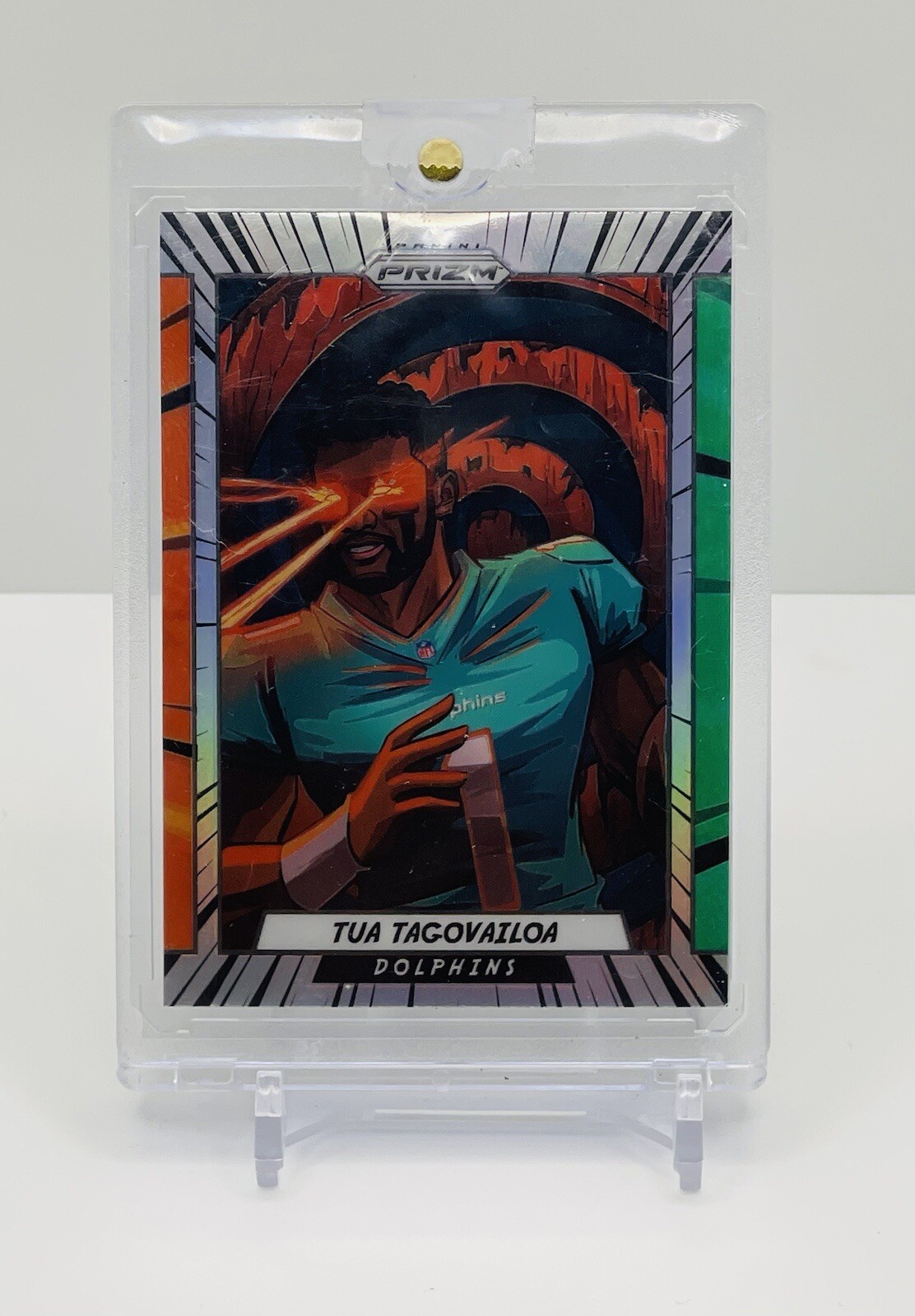 2023 Panini Prizm Tua Tagovailoa Manga Case Hit #M-18 SSP Miami Dolphins Rare