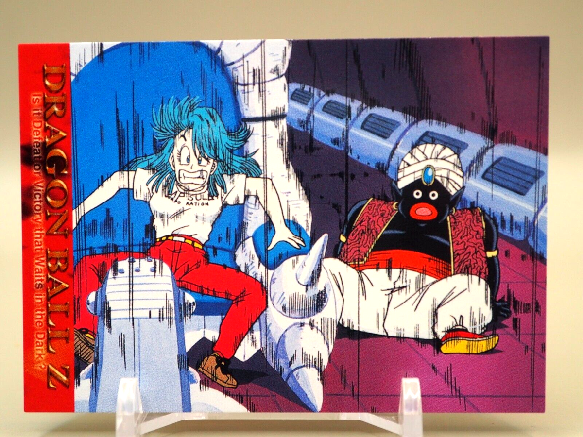 Bulma Mr. Popo Great Elde Dragonball Z Amada Trading Card CH N-54