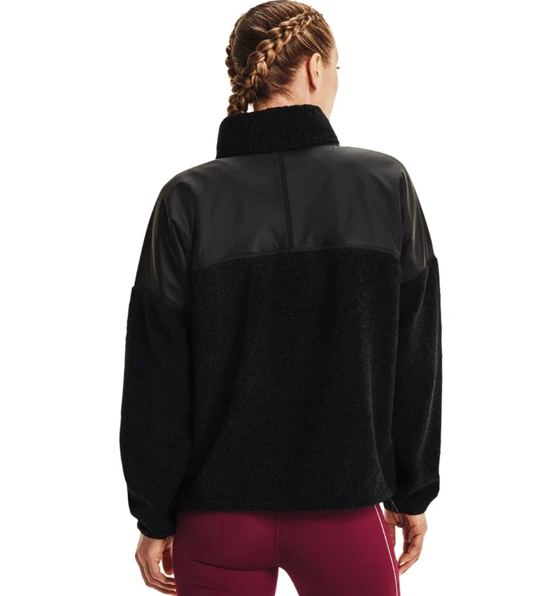 Under Armour Women's Mission Boucle Full Zip Jacket, Swacket NWT MSRP $140.00 - Image 2 of 3