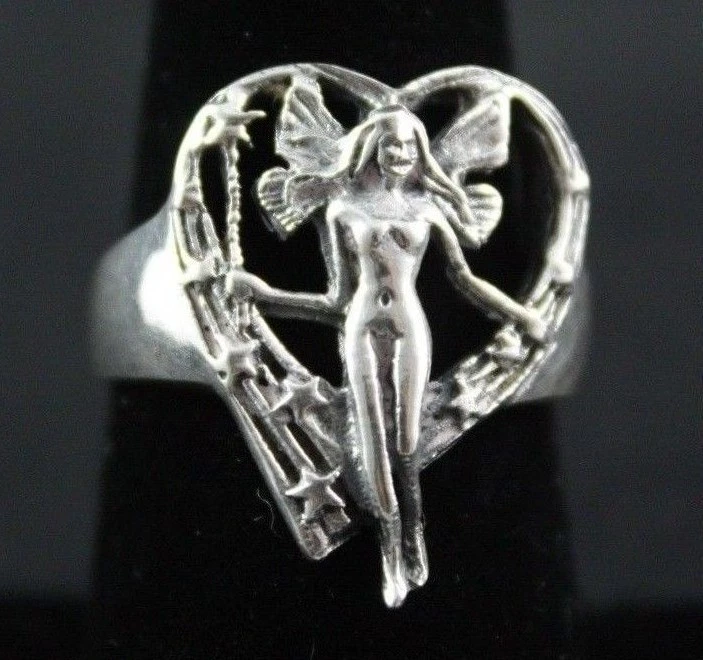 Fairy heart ring deals