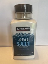 Kirkland signature sea salt fine grain 30 oz / 850g