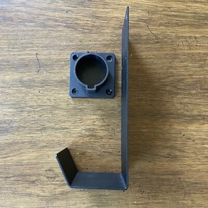 EV charger cable organiser J Hook Hanger + J1772 wall mount Holster dock Metal