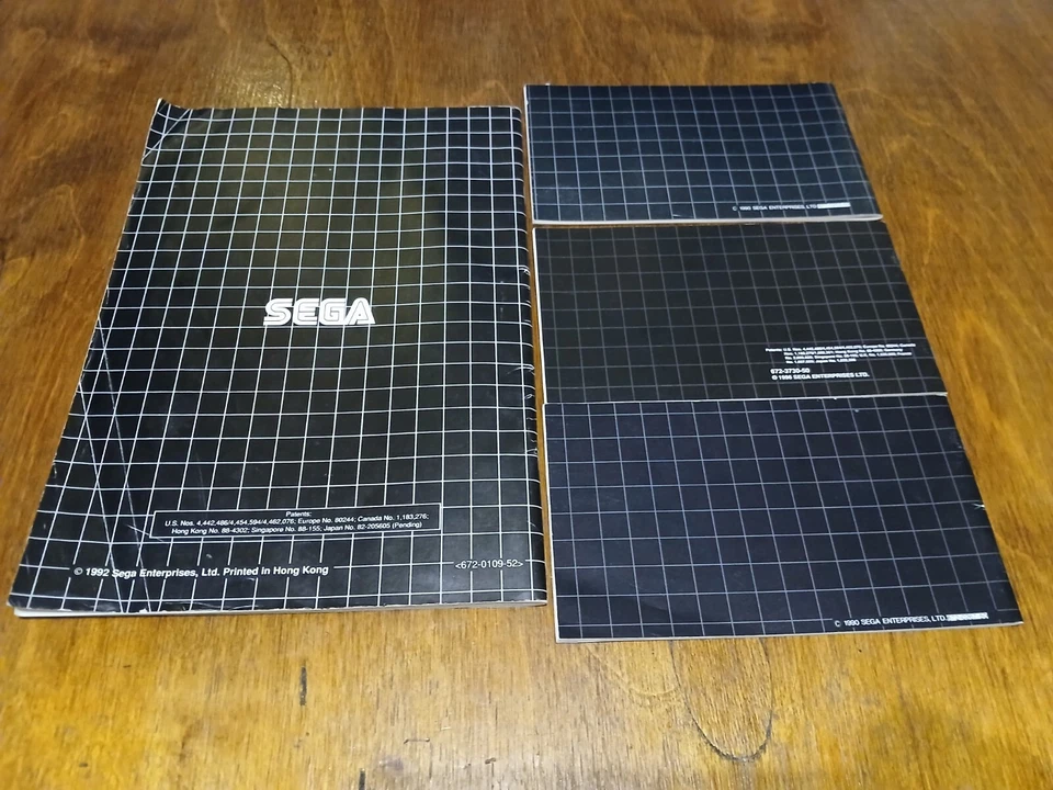 Sega Megadrive Console Instruction Manual + 3x Games Manuals | Sega Mega Drive - Image 3 of 3
