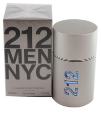 212 Men NYC by Carolina Herrera for Men 1.7/1.6 oz 50Ml Edt Spray New In Box